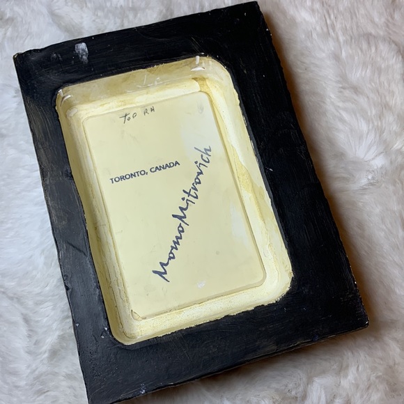 Set of 4 Handcrafted Clay Memory blocks music theme by Artist Momo Mitrovich - Picture 7 of 9